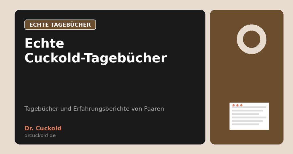 Echte Cuckold-Tagebücher
