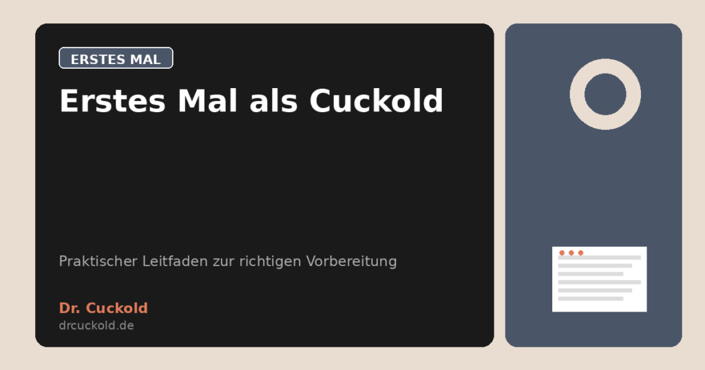 Erstes Mal als Cuckold