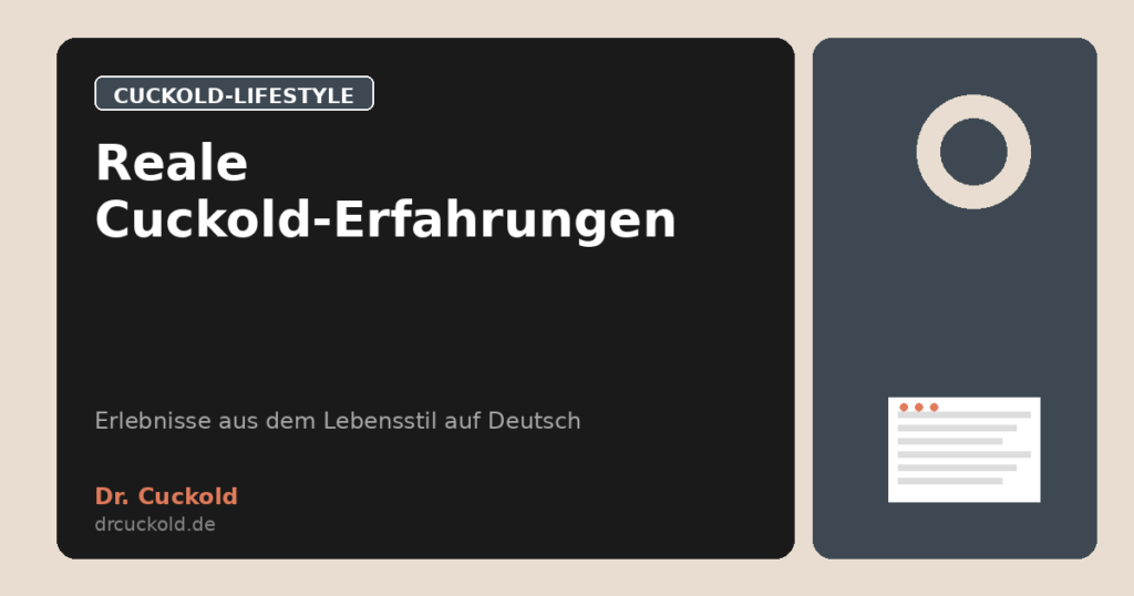Reale Cuckold-Erfahrungen