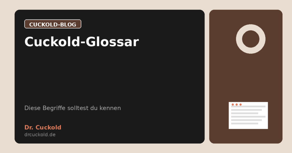 Cuckold-Glossar