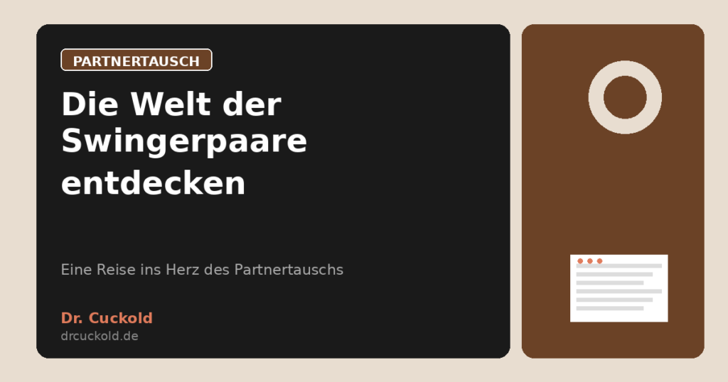 Die Welt der Swingerpaare entdecken